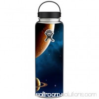 Skin Decal For Hydro Flask 40 Oz Wide Mouth / Planets Rings Outer Space